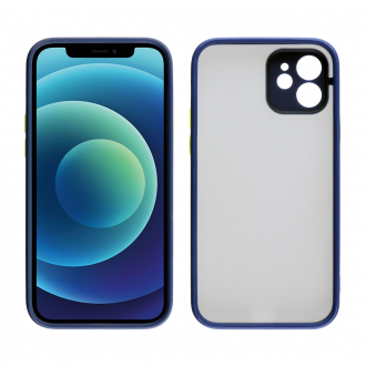 LIME ΘΗΚΗ IPHONE 12 6.1" HARDSHELL FUSION FULL CAMERA PROTECTION BLUE WITH YELLOW KEYS LIME ΘΗΚΗ IPHONE 12 6.1" HARDSHELL FUSION FULL CAMERA PROTECTION BLUE WITH YELLOW KEYS