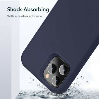 Θήκη ESR Cloud Back Cover Σιλικόνης Navy Μπλε για Apple iPhone 12 / 12 Pro