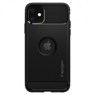 Θήκη Spigen Rugged Armor για Apple iPhone 11 Pro Max  Μαύρη