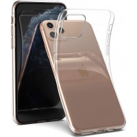 ΘΗΚΗ ΣΙΛΙΚΟΝΗΣ ULTRA SLIM 0,5MM ΔΙΑΦΑΝΗ ΓΙΑ APPLE IPHONE 11