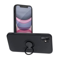 Θήκη SILICONE RING για IPHONE 11 μαύρη