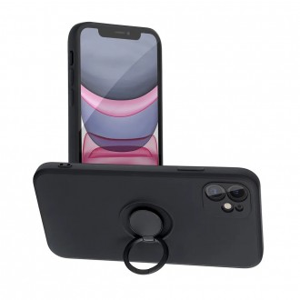 Θήκη SILICONE RING για IPHONE 11 μαύρη