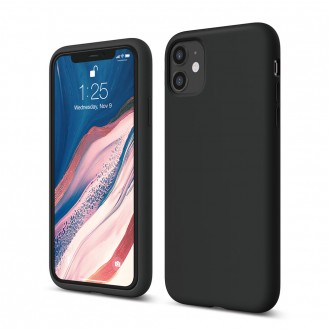 Θήκη SILICONE LITE για IPHONE 11 μαύρη