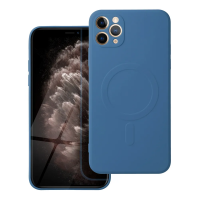 Θήκη Silicone Mag Cover για IPHONE 11 μπλέ