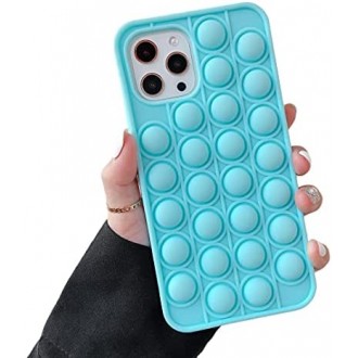 ΘΗΚΗ ΤΗΛΕΦΩΝΟΥ POP IT SENSORY PUSH POP BUBBLE ΓΙΑ IPHONE 11 PRO ΜΠΛΕ