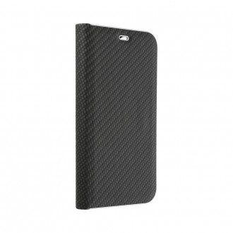 ΘΗΚΗ BOOK STYLE LUNA CARBON ΜΑΥΡΗ ΓΙΑ APPLE IPHONE 11 PRO