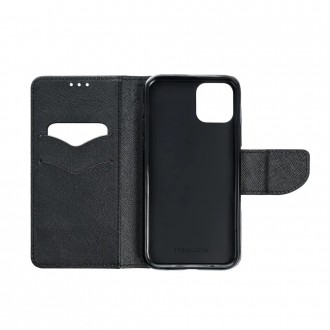 Θήκη Fancy Book για IPHONE 7 / 8 / SE 2020 / SE 2022 μαύρη