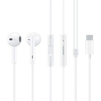 ΑΚΟΥΣΤΙΚΑ HANDS FREE STEREO HUAWEI CM33 TYPE C ΛΕΥΚΑ BULK OR
