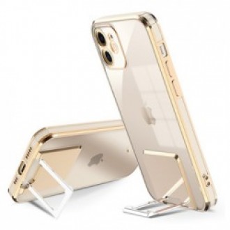ΘΗΚΗ KICKSTAND LUXURY ΓΙΑ IPHONE X/XS ΧΡΥΣΗ
