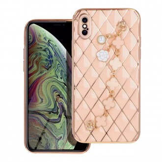 ΘΗΚΗ FORCELL TREND BACK COVER ΣΙΛΙΚΟΝΗΣ ΡΟΖ ΓΙΑ IPHONE X/XS