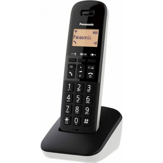 Ασύρματο Ψηφιακό Τηλέφωνο Panasonic KX-TGB610GRW Μαύρο - Λευκό με Πλήκτρο Αποκλεισμού Κλήσεων