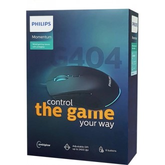 Philips SPK9404 RGB Gaming Ποντίκι Μαύρο