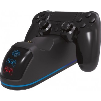 Zeroground CH-1000G Dual Charging Dock PS4 Μαύρο
