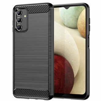 ΘΗΚΗ ΣΙΛΙΚΟΝΗΣ CARBON ΓΙΑ SAMSUNG GALAXY A13 4G ΜΑΥΡΗ