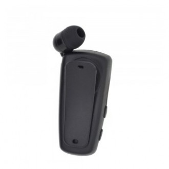 Bluetooth Hands Free Noozy Roller BH68 V.5.0 με Δόνηση και Strap Λαιμού Multi Pairing Μαύρο