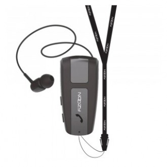 Bluetooth Hands Free Noozy Roller BH68 V.5.0 με Δόνηση και Strap Λαιμού Multi Pairing Μαύρο