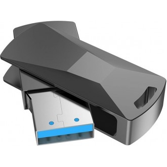 Hoco UD5 Wisdom 64GB USB 3.0 Stick Γκρι