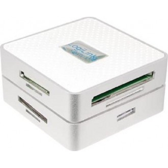 LogiLink Card Reader USB 3.0 για SD/microSD/MemoryStick/CompactFlash/xD Λευκό