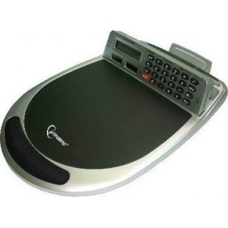 Gembird USB Combo Mouse Pad Medium 322mm με Στήριγμα καρπού Γκρι