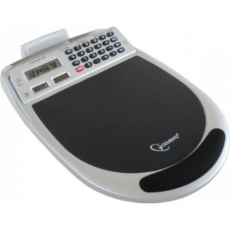 Gembird USB Combo Mouse Pad Medium 322mm με Στήριγμα καρπού Γκρι