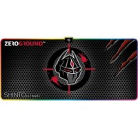 Zeroground Shinto Ultimate Gaming Mouse Pad XXL 900mm with RGB Lighting Black