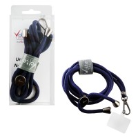 VOLTE-TEL NECK STRAP - NECK STRAP FOR CASES DARK BLUE VT10