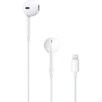 ORIGINAL AKOYSTIKA HANDSFREE EARPODS ΓΙΑ APPLE iPhone ME LIGHTNING ΣΥΝΔΕΣΗ