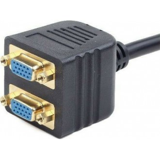 Μετατροπέας VGA male σε VGA 2x female