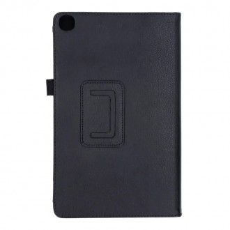 Θήκη SAMSUNG Galaxy Tab A , 10.1 2019 T510 / T515 – Litchi Texture Δέρμα Μαύρη