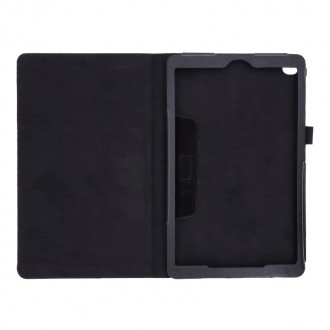 Θήκη SAMSUNG Galaxy Tab A , 10.1 2019 T510 / T515 – Litchi Texture Δέρμα Μαύρη