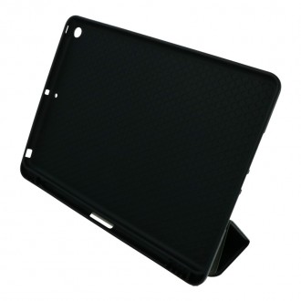 Θήκη για APPLE iPad 10.2 / iPad 10.2 (2020) – Triple Folding Δερματινη Θήκη με TPU Pen Slot Μαύρη