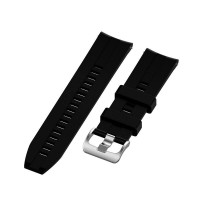 Replacement Silicone Strap 20mm Black
