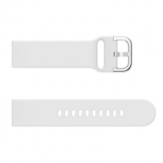 Ανταλλακτικό Λουράκι Σιλικόνης 20mm άσπρο