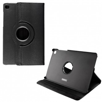 VOLTE-TEL ΘΗΚΗ SAMSUNG X200 TAB A8/X205 TAB A8 LTE 10.5" LEATHER BOOK ROTATING STAND ΜΑΥΡΗ