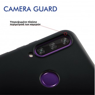 VOLTE-TEL ΘΗΚΗ SAMSUNG A03 A035 6.5" SILICON TPU CAMERA GUARD Μαύρη