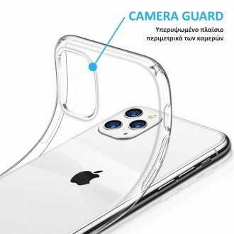 VOLTE-TEL ΘΗΚΗ SAMSUNG A03 A035 6.5" SLIMCOLOR AIR TPU FULL CAMERA PROTECTION ΔΙΑΦΑΝΗ