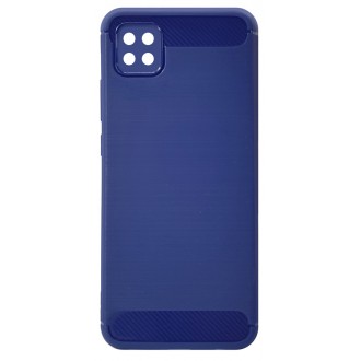 POWERTECH Θήκη Carbon MOB-1619 για Samsung A02S , μπλε