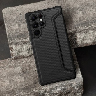 ΘΗΚΗ ΒΙΒΛΙΟ RAZOR ΓΙΑ SAMSUNG A13 4G ΜΑΥΡΗ