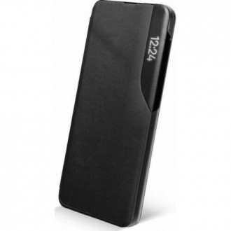 ΘΗΚΗ SMART VIEW BOOK STYLE ΓΙΑ SAMSUNG GALAXY A12 / M12 ΜΑΥΡΗ