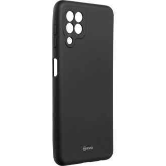 Θήκη Roar Colorful Jelly Back Cover Σιλικόνης Μαύρη για Galaxy A22 4G