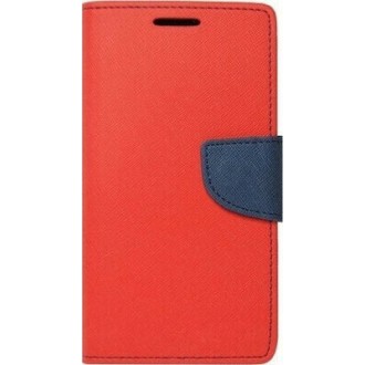 Fancy Wallet Red Leather case for Samsung Galaxy A22 4G
