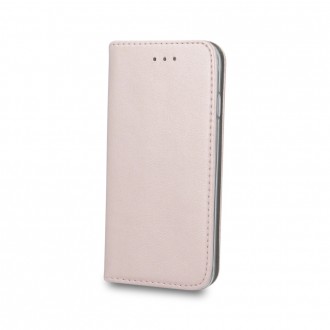 Θήκη Forcell Magnet Wallet Πλαστικό Ροζ-Χρυσή για Samsung Galaxy A21s