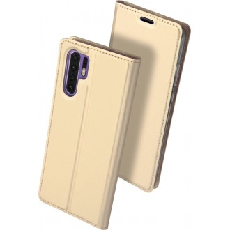 Θήκη Book Δερματίνης Χρυσή για Galaxy A20e