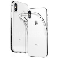 SILICONE CASE 2mm TRANSPARENT FOR APPLE iPhone X / XS