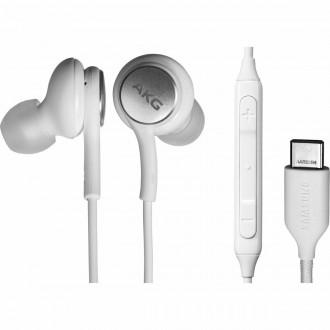 Samsung EO-IC100 In-ear Handsfree Ακουστικά με Βύσμα USB-C Λευκό