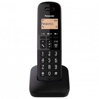 Ασύρματο Ψηφιακό Τηλέφωνο Panasonic KX-TGB610GRB Μαύρο με Πλήκτρο Αποκλεισμού Κλήσεων Ασύρματο Ψηφιακό Τηλέφωνο Panasonic KX-TGB610GRB Μαύρο με Πλήκτρο Αποκλεισμού Κλήσεων