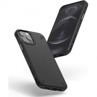 Θήκη TPU Ringke Onyx για Apple iPhone 12 / 12 Pro Μαύρο