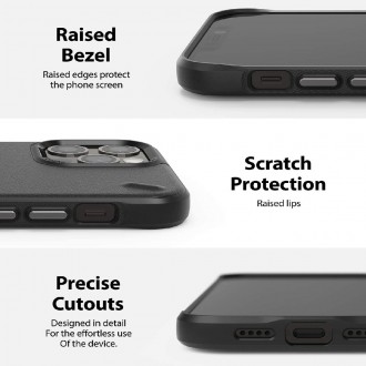 Θήκη TPU Ringke Onyx για Apple iPhone 12 / 12 Pro Μαύρο