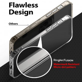 Θήκη TPU Ringke Fusion για Apple iPhone 12 / 12 Pro Smoke Μαύρη