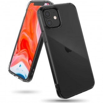 Θήκη TPU Ringke Fusion για Apple iPhone 12 / 12 Pro Smoke Μαύρη